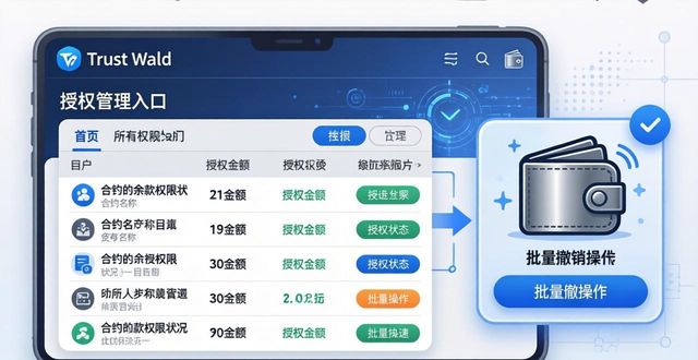 Trust Wallet新版三招锁死资产：私钥本地化、交易扫描、授权过期
