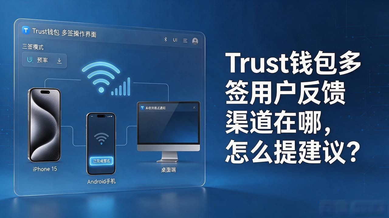 Trust钱包多签用户反馈渠道在哪,怎么提建议