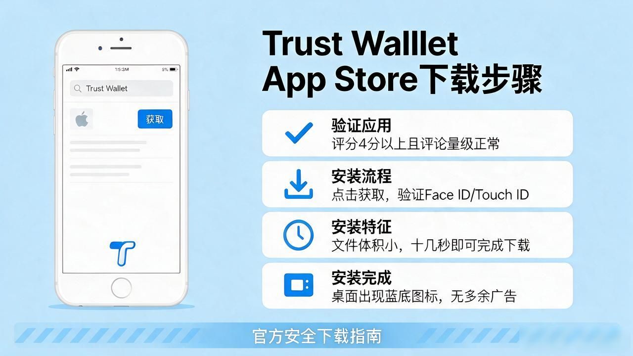 Trust Wallet怎么下载?App Store搜索安装一步步讲清