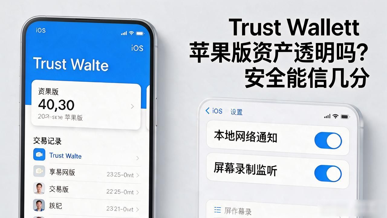 Trust Wallet苹果版资产透明吗?安全能信几分