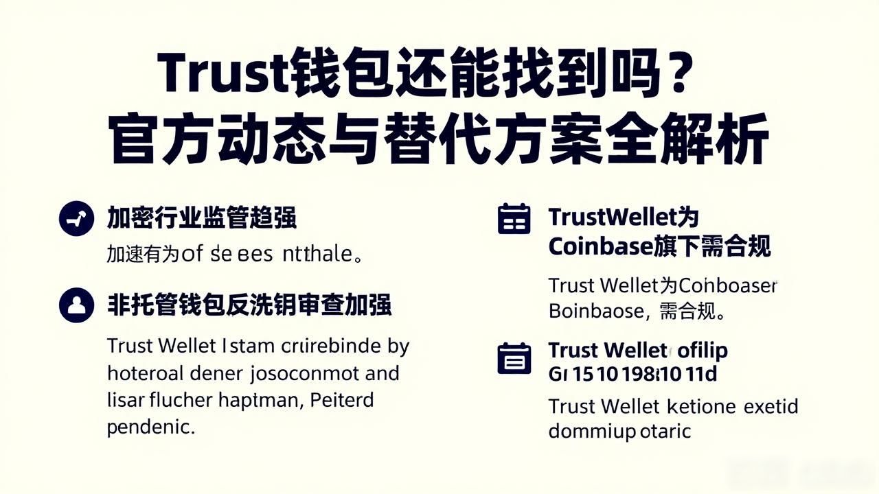 Trust钱包还能找到吗?官方动态与替代方案全解析