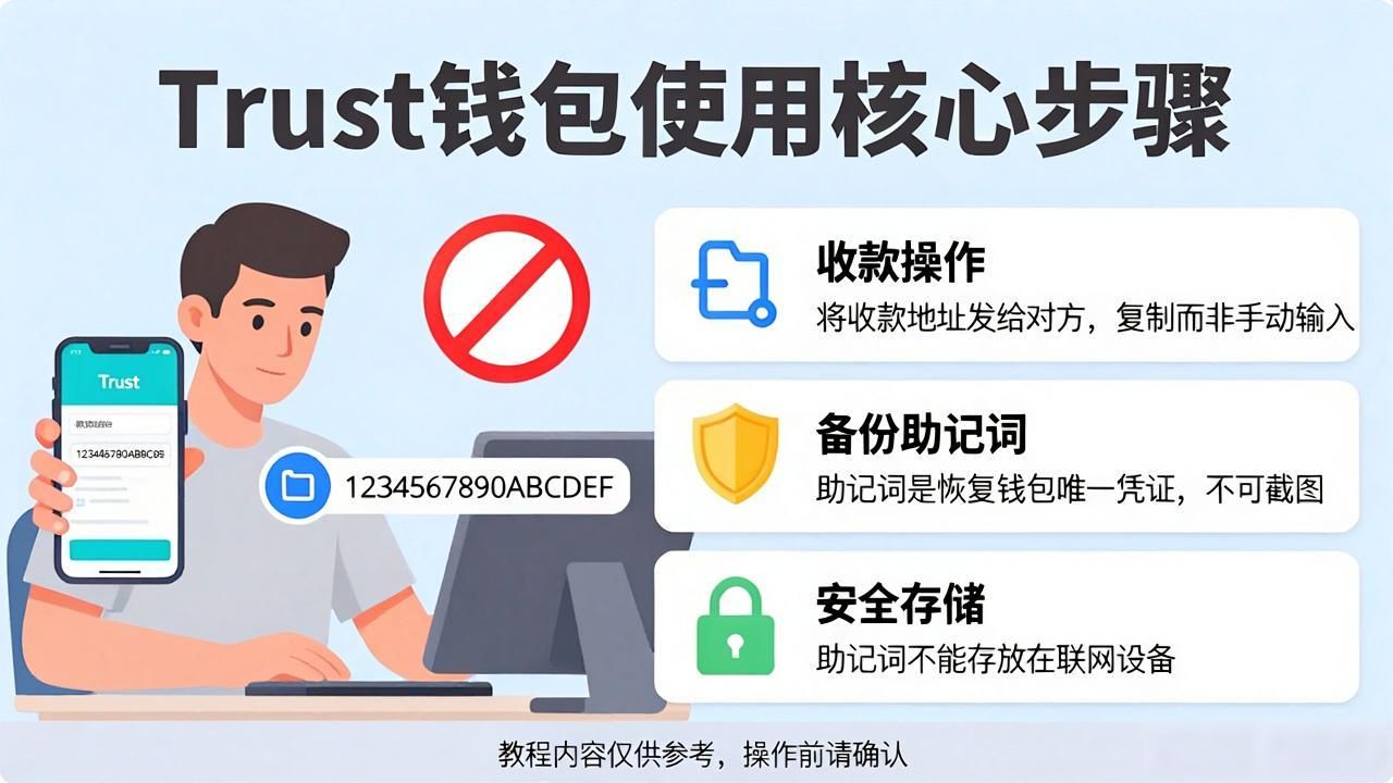 Trust钱包怎么用?注册后资金转移详细教程