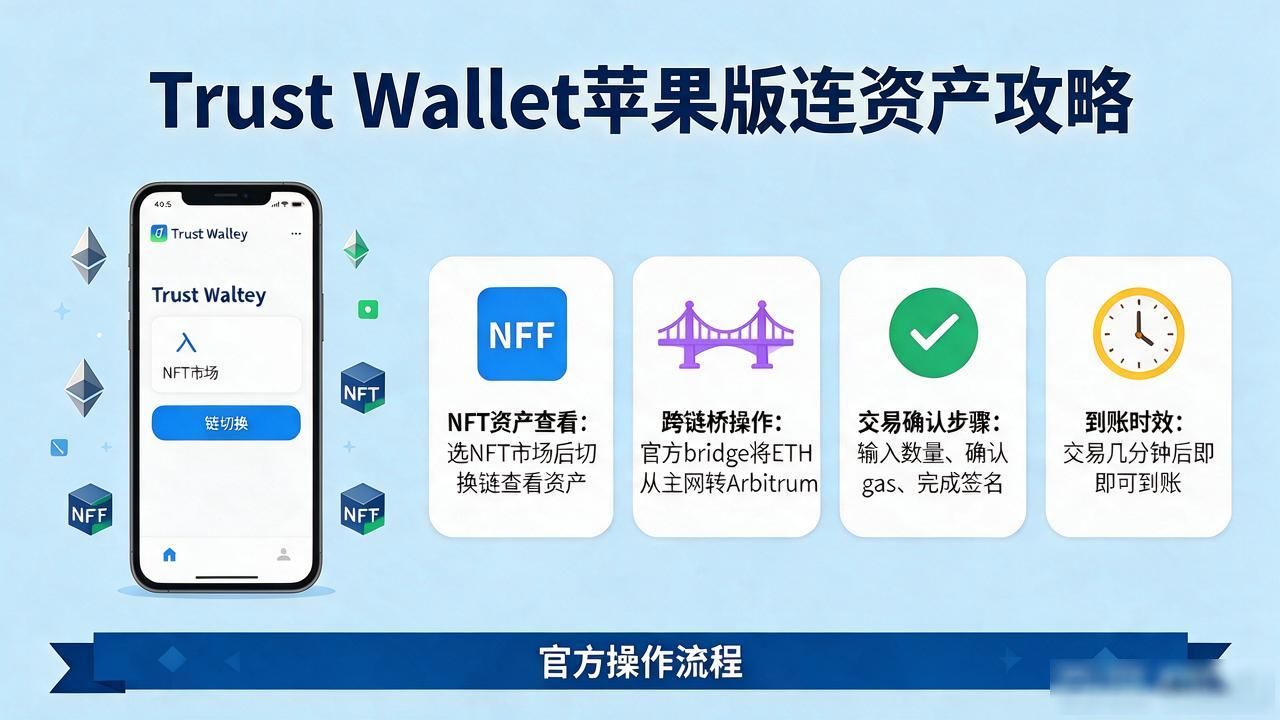 Trust Wallet苹果版怎么连?数字资产接入全攻略