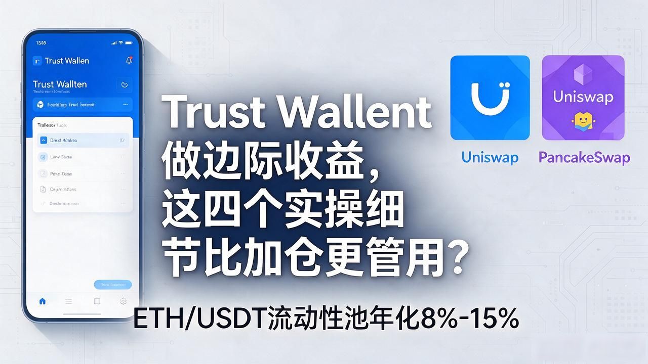 Trust Wallet做边际收益,这四个实操细节比加仓更管用
