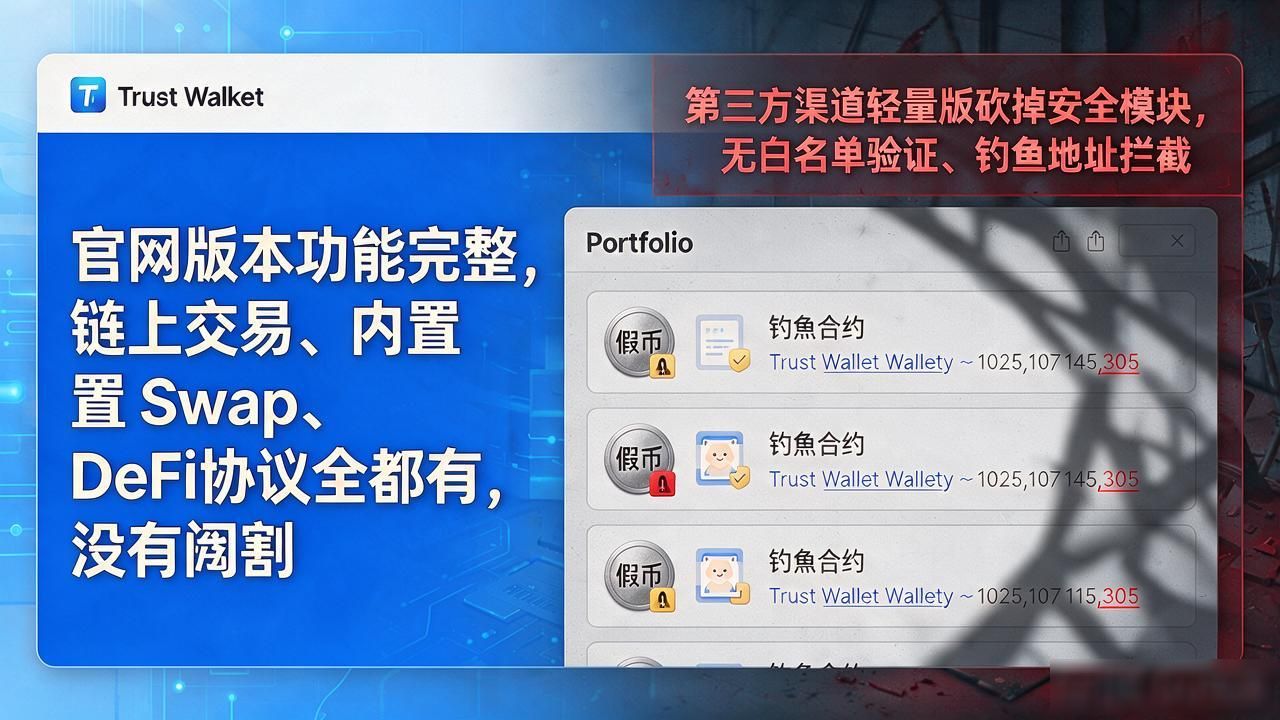 Trust Wallet官网下载靠谱吗？为什么千万别从第三方装