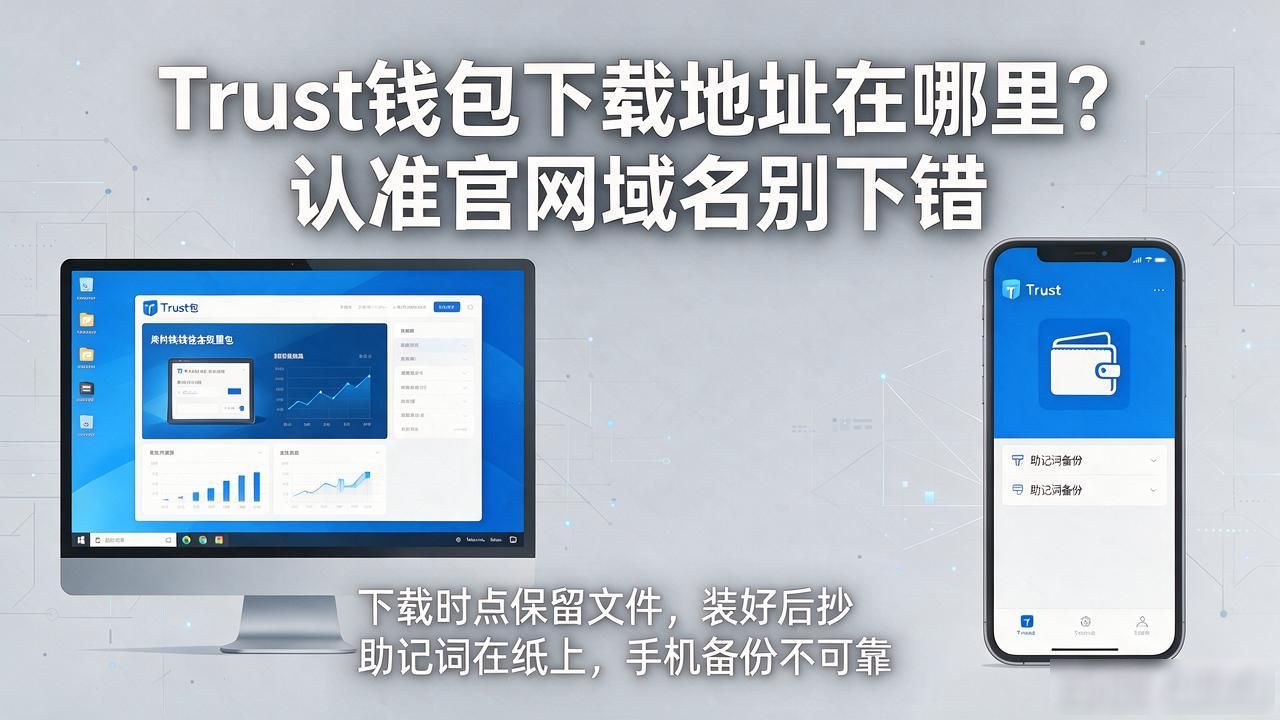 Trust钱包下载地址在哪里?认准官网域名别下错
