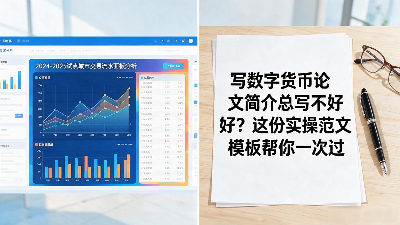 写数字货币论文简介总写不好？这份实操范文模板帮你一次过
