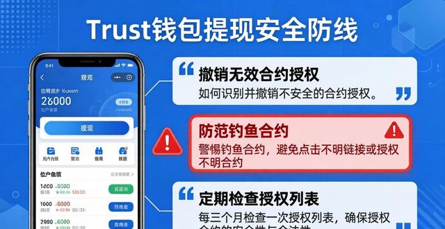 Trust钱包提现安全防线有哪些?这几点要盯紧