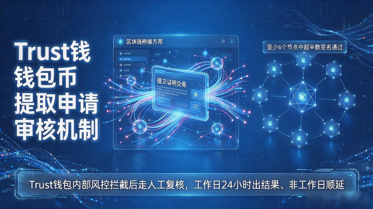 Trust钱包币提取申请审核机制：提币后多久到账全说清