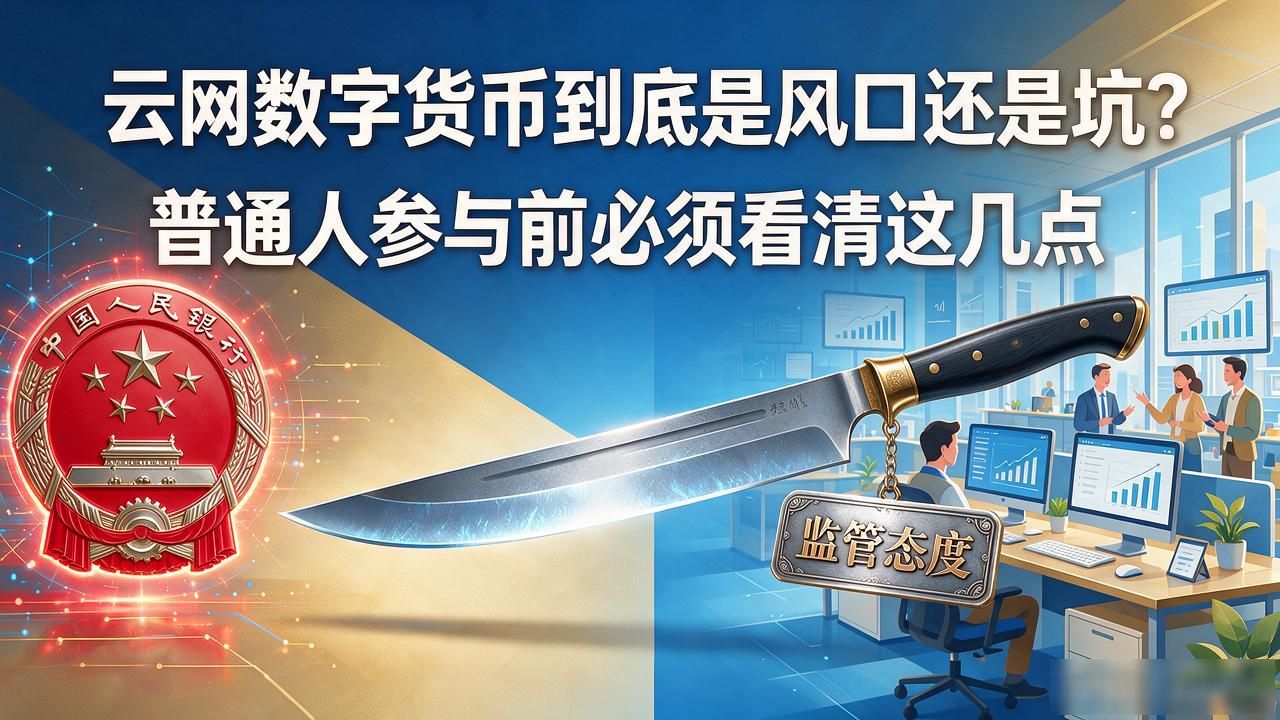 云网数字货币到底是风口还是坑？普通人参与前必须看清这几点