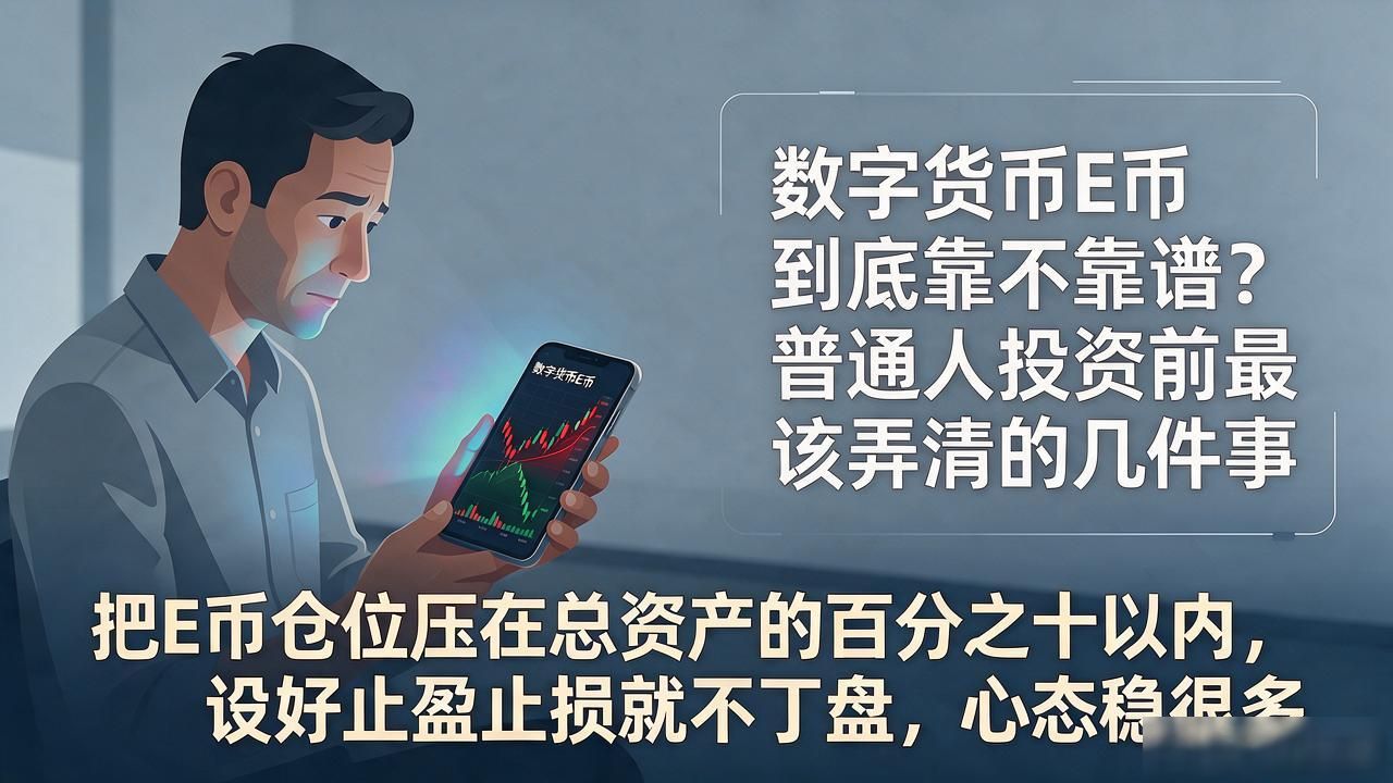 数字货币E币到底靠不靠谱？普通人投资前最该弄清的几件事