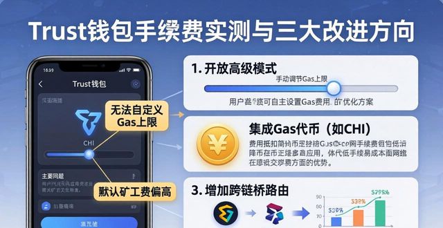 Trust钱包手续费实测与三大改进方向