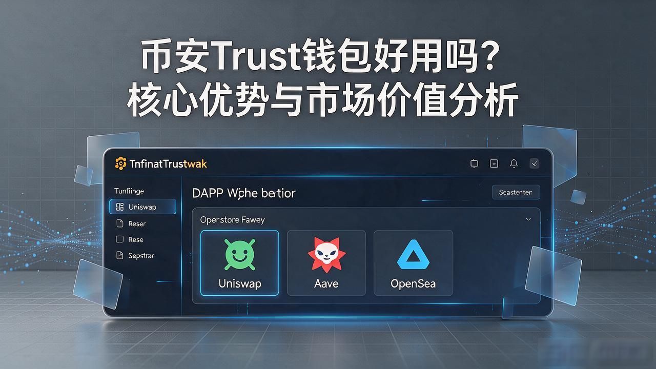 币安Trust钱包好用吗？核心优势与市场价值分析