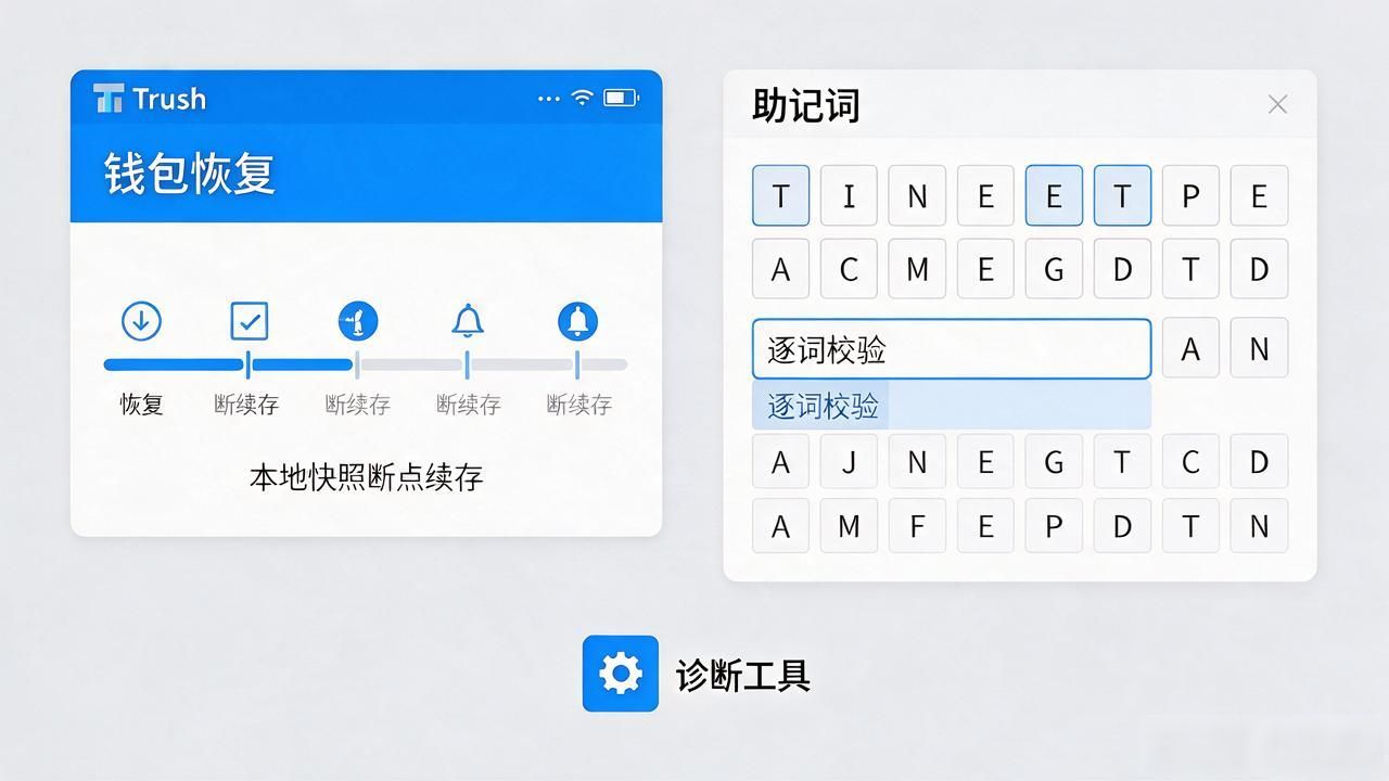 Trust钱包恢复不了怎么办？评估与改进策略全梳理