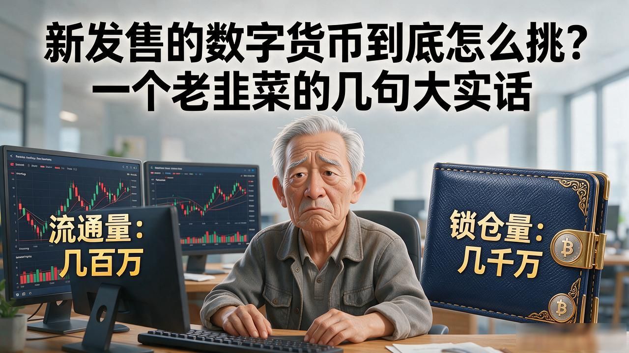 新发售的数字货币到底怎么挑？一个老韭菜的几句大实话