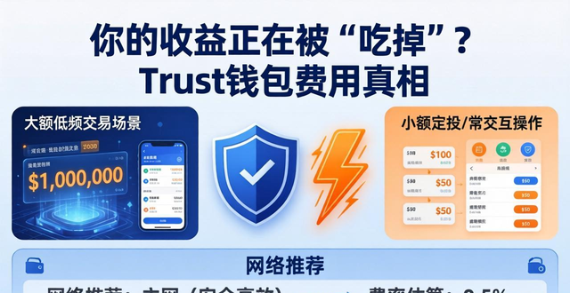 你的收益正在被“吃掉”？Trust钱包费用真相