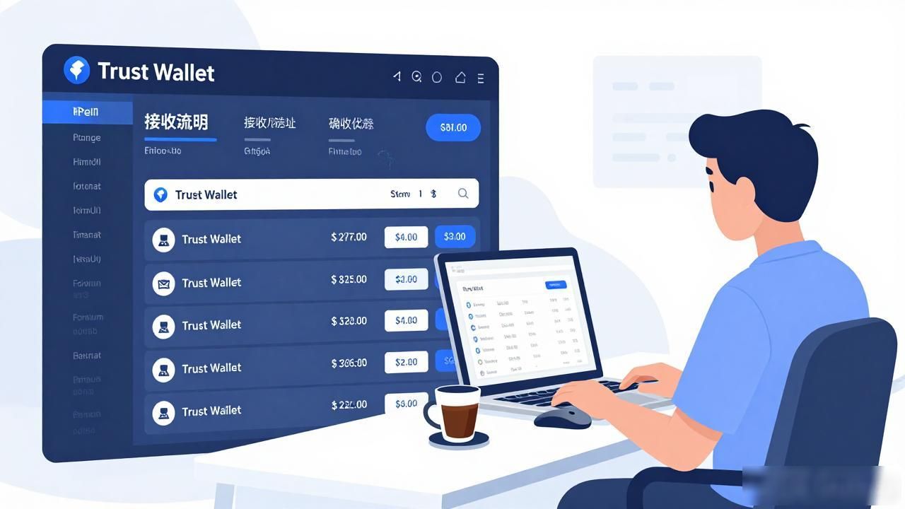 Trust Wallet怎么用?三步实现资产透明管理
