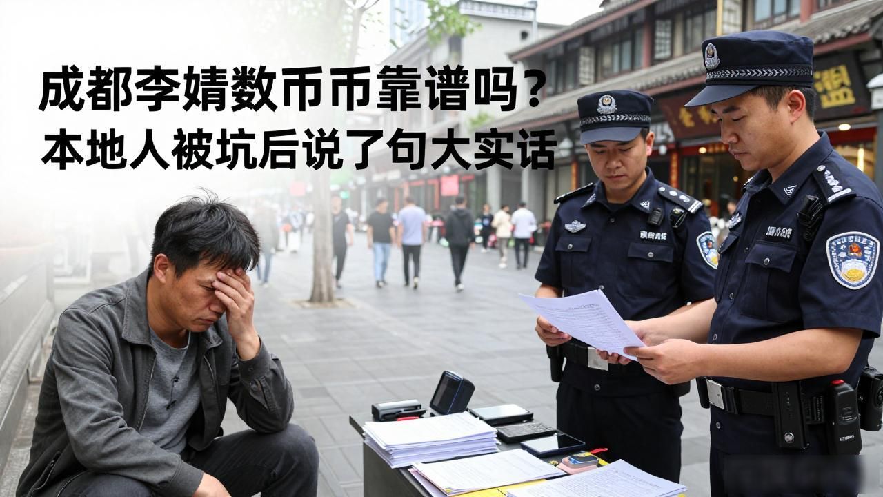 成都李婧数字货币靠谱吗?本地人被坑后说了句大实话