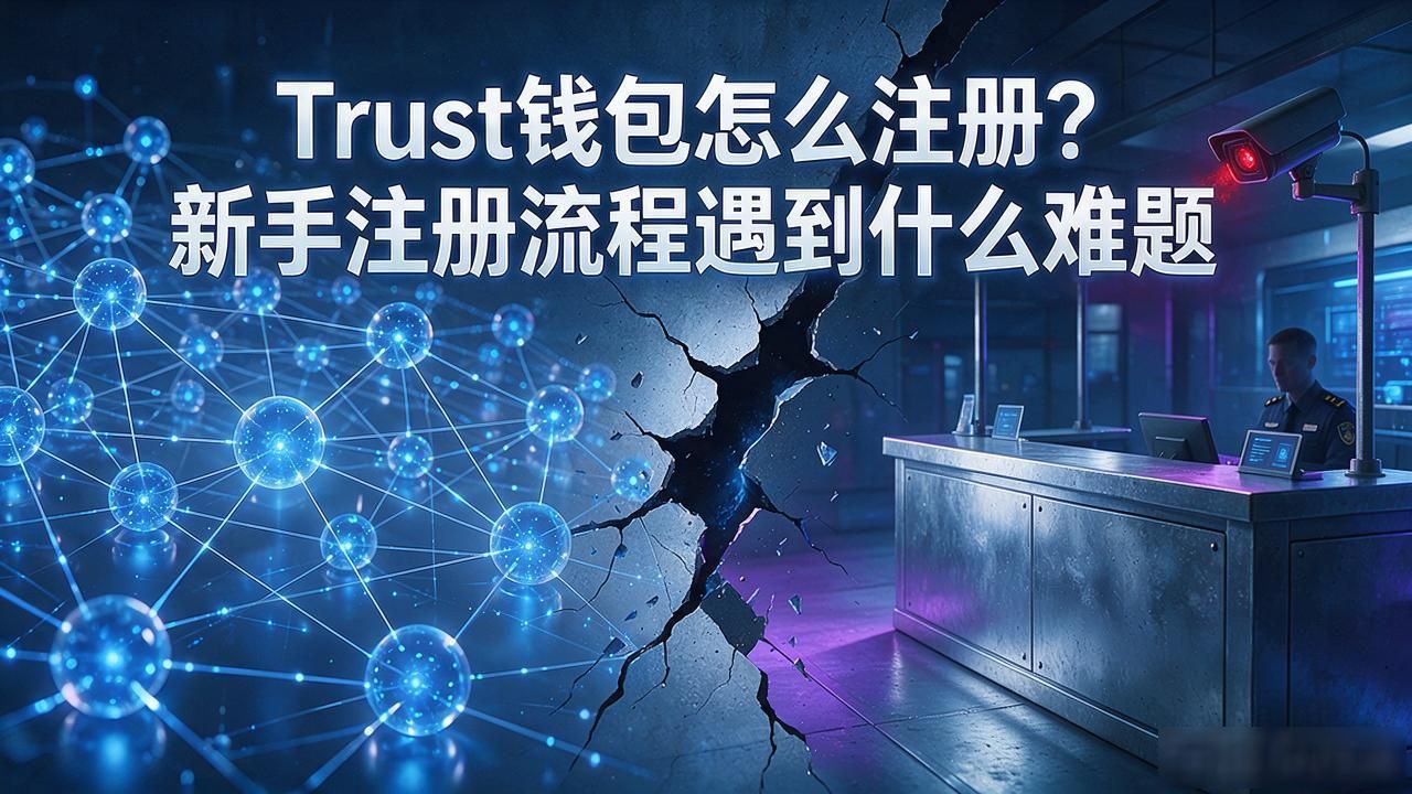 Trust钱包怎么注册?新手注册流程遇到什么难题