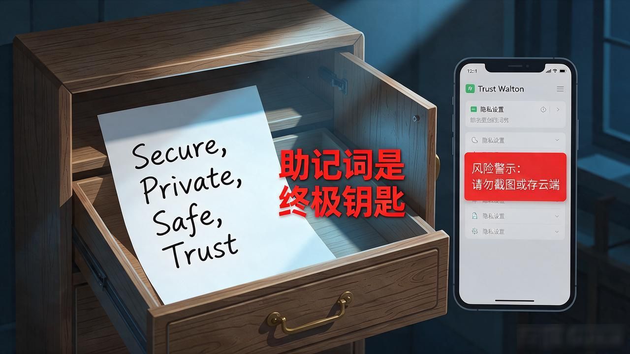 Trust Wallet下载后第一步:安全隐私怎么设