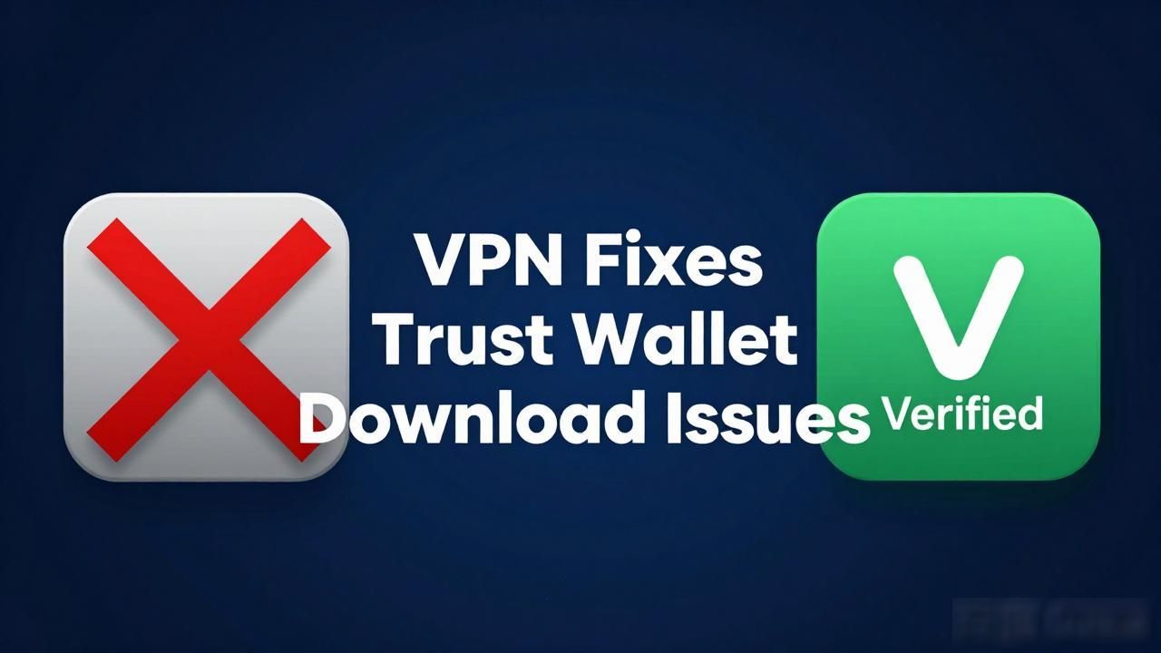 How VPN shapes Trust Wallet download accessibility VPN Fixes Trust Wallet Download Issues