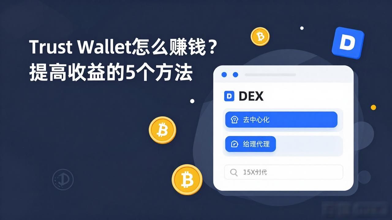 Trust Wallet怎么赚钱?提高收益的5个方法
