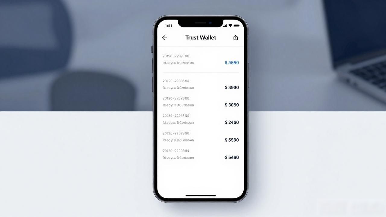 Trust Wallet管账攻略,个人财务透明这样做