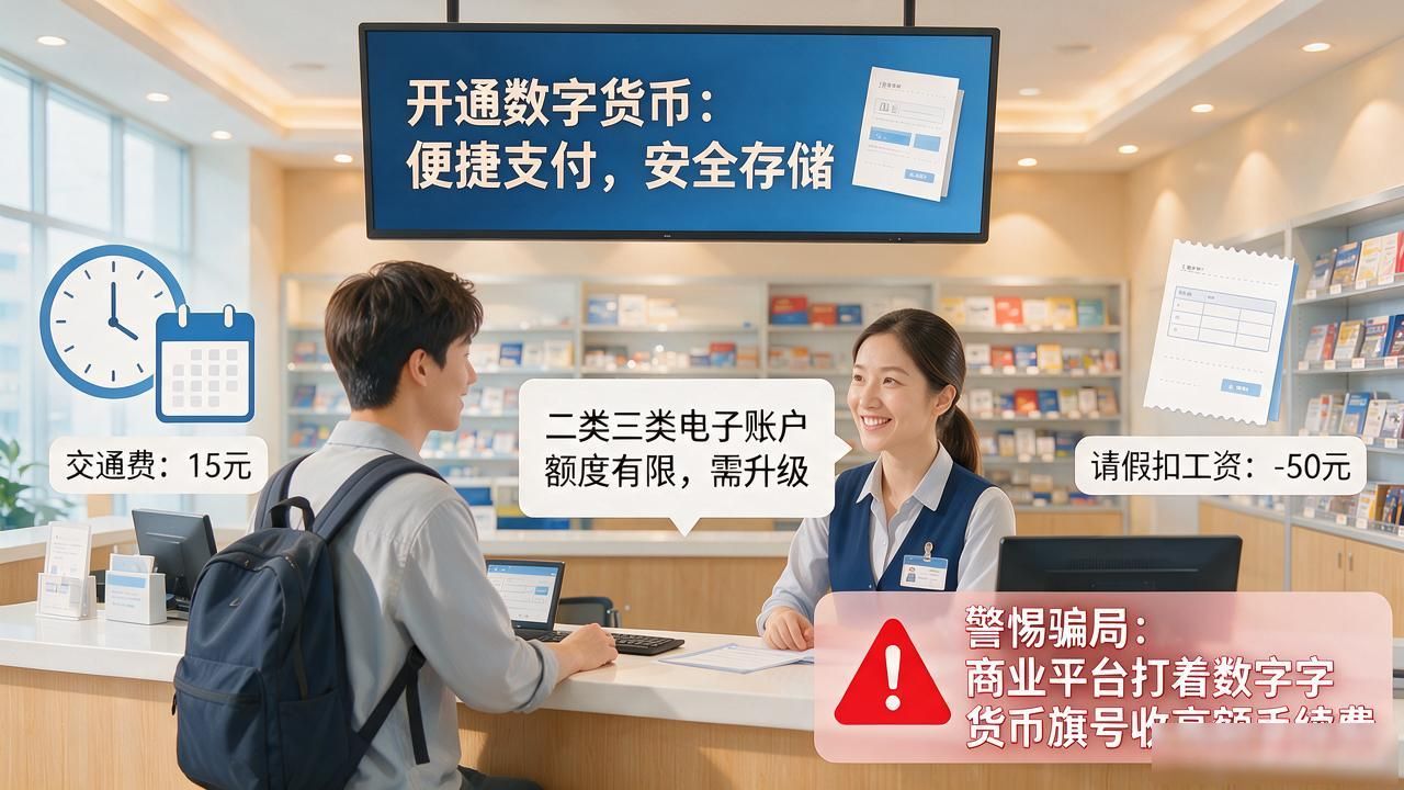 开通数字货币到底要不要交钱，柜台老哥给你掰扯明白