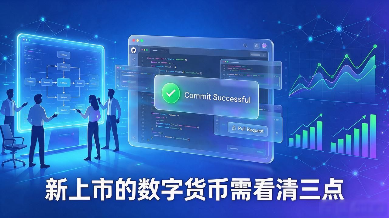 新上市的数字货币又多了一波,普通人追之前这三点必须看清