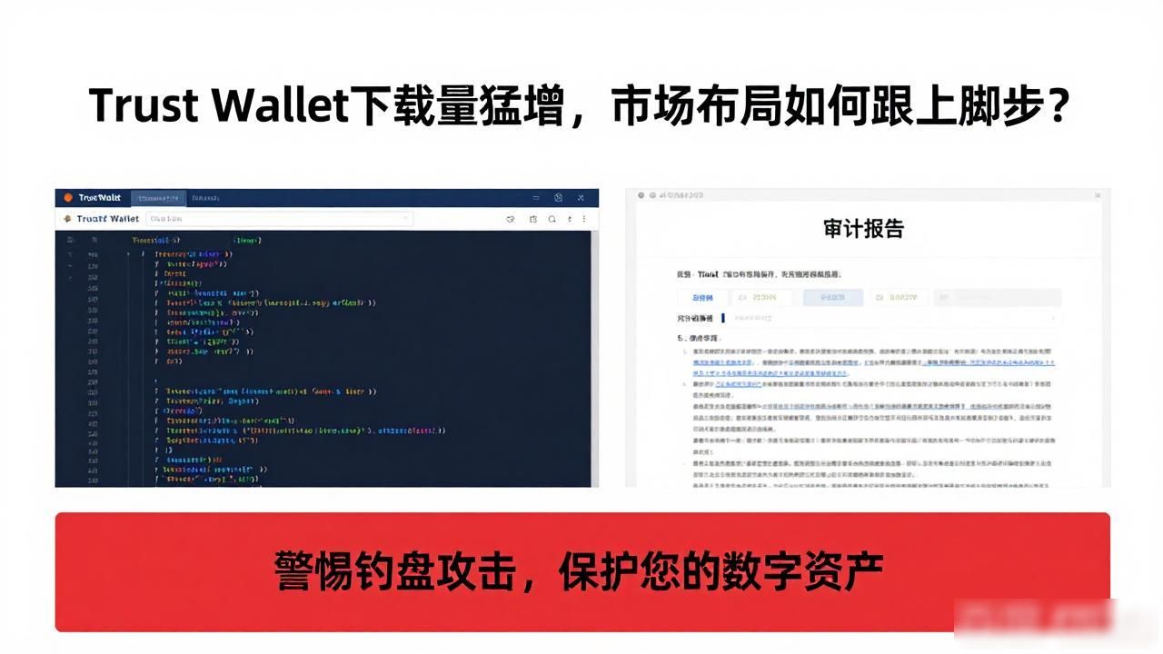 Trust Wallet下载量猛增,市场布局如何跟上脚步?