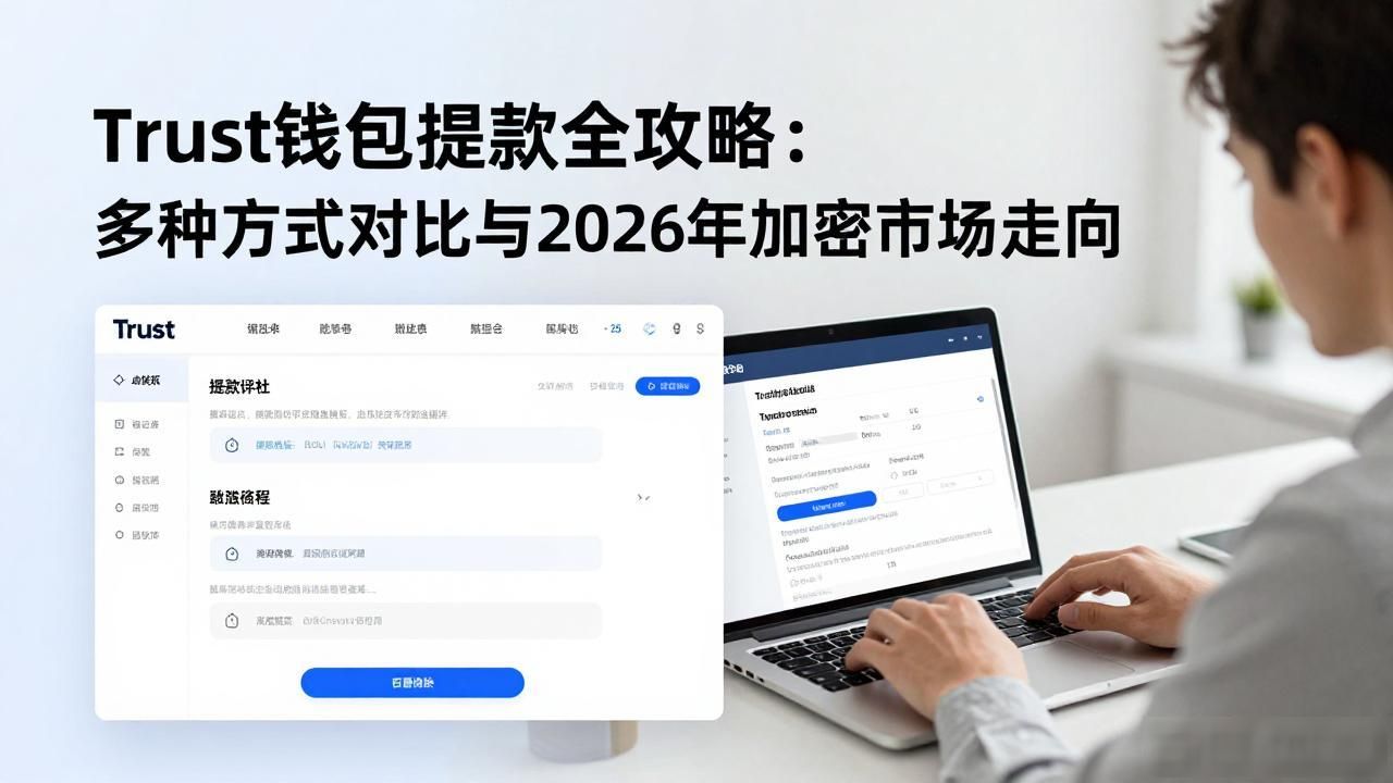 Trust钱包提款全攻略：多种方式对比与2026年加密市场走向