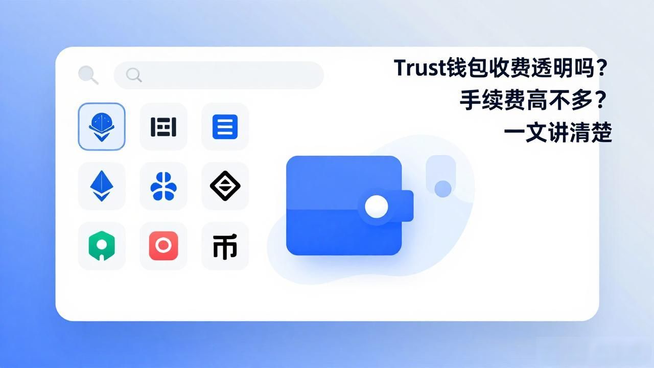 Trust钱包收费透明吗?手手续费高不高?一文讲清楚