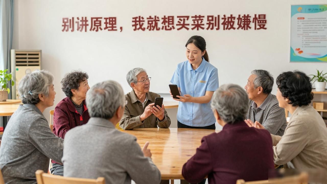 数字货币试点城市，老人学不会支付咋整？社区社工花了三周