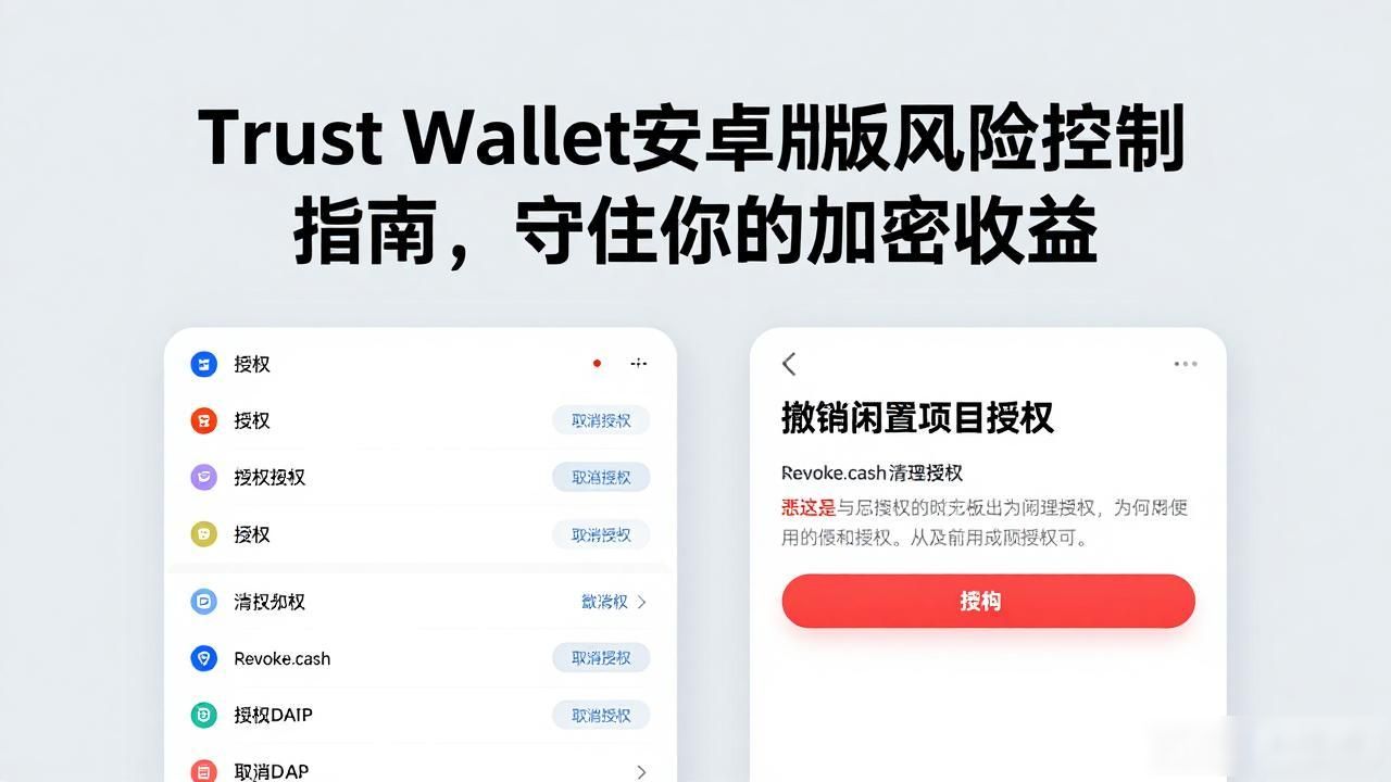 Trust Wallet安卓版风险控制指南,守住你的加密收益