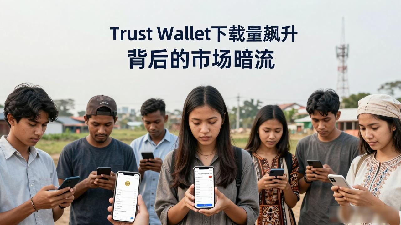 Trust Wallet下载量飙升背后的市场暗流