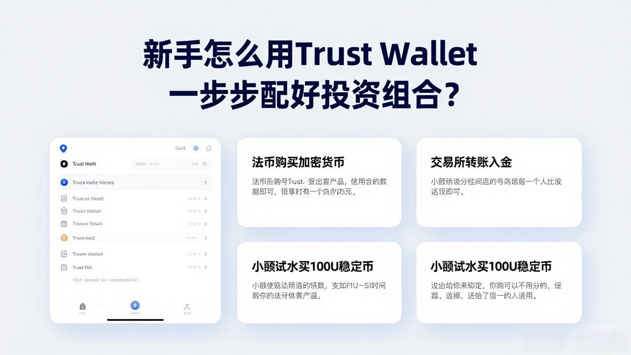 新手怎么用Trust Wallet一步步配好投资组合?