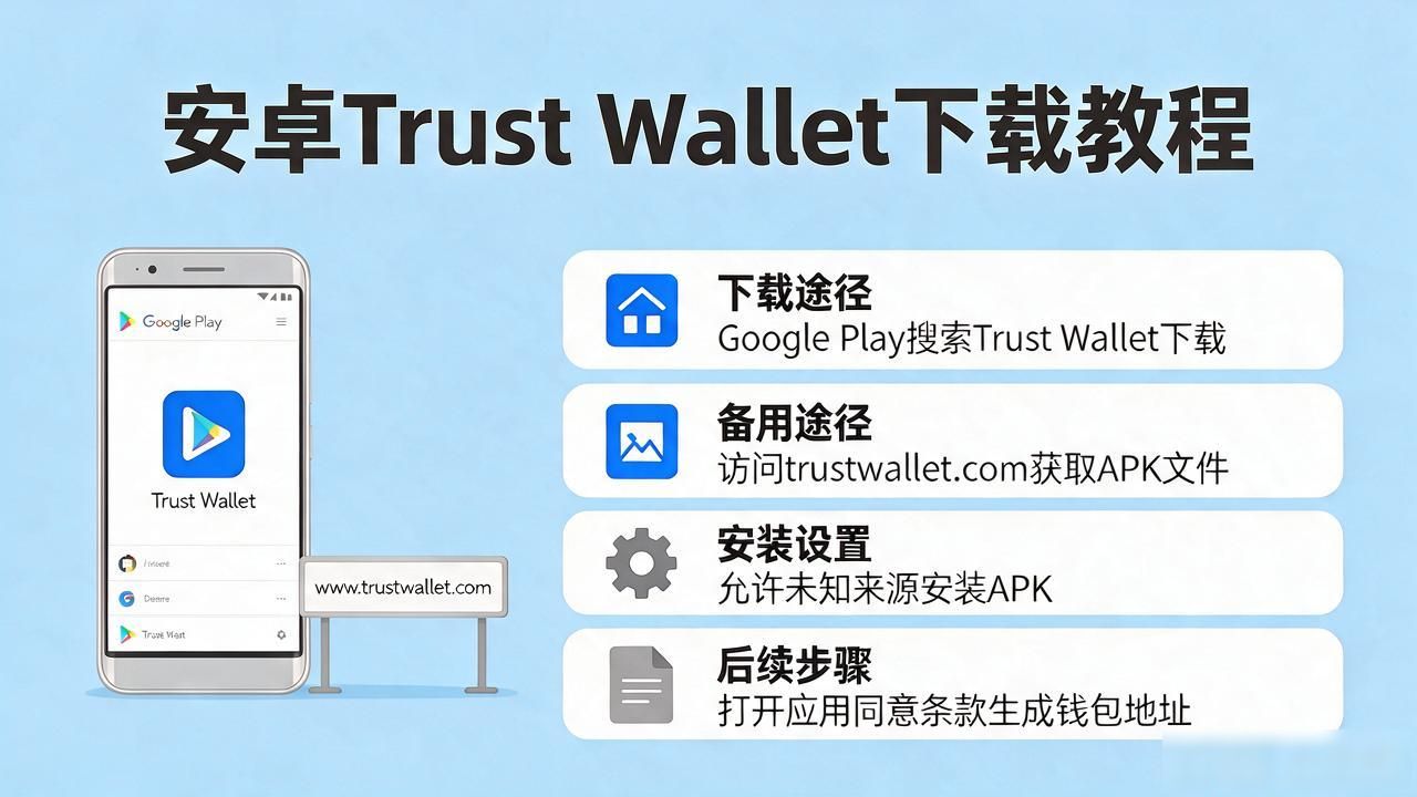 手机下载Trust Wallet完整教程
