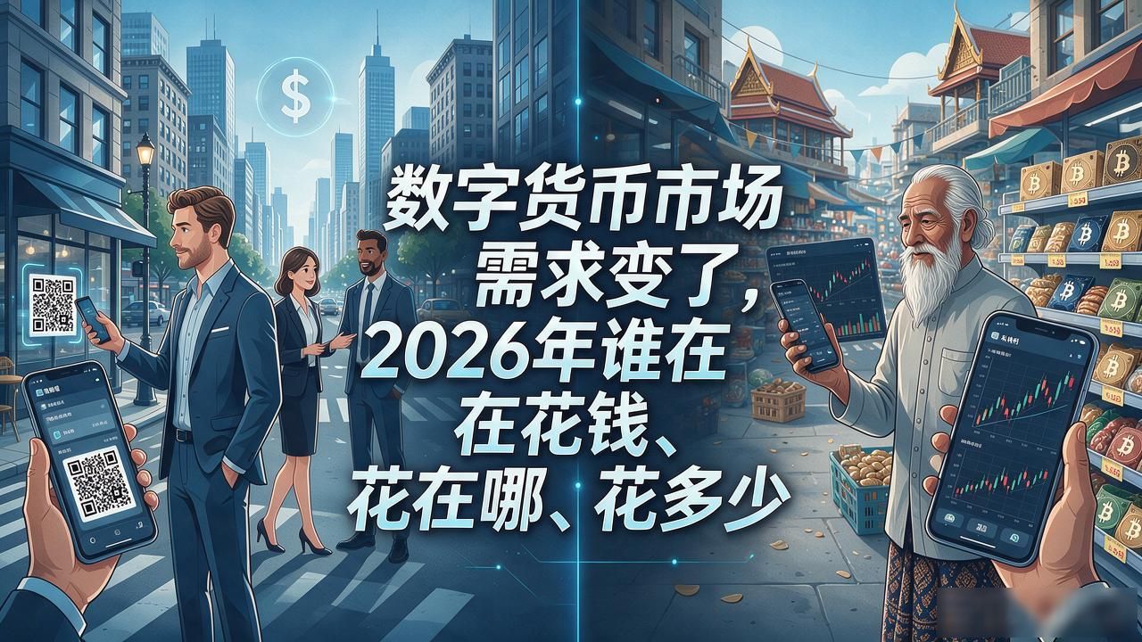 数字货币市场需求变了,2026年谁在花钱、花在哪、花多少